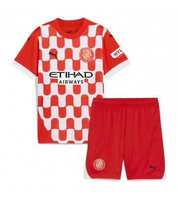 Girona Primera Equipación Niños 2024-25 Manga Corta (+ Pantalones cortos)